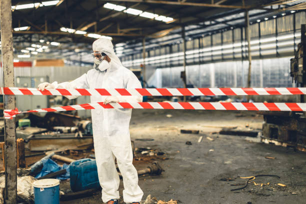 Professional Biohazard technician working in Farwell, NE